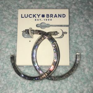Lucky Brand | women's stud post hoops